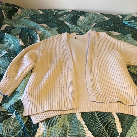 Free People Nightingale Cardi in ivory - Picture 2 of 4